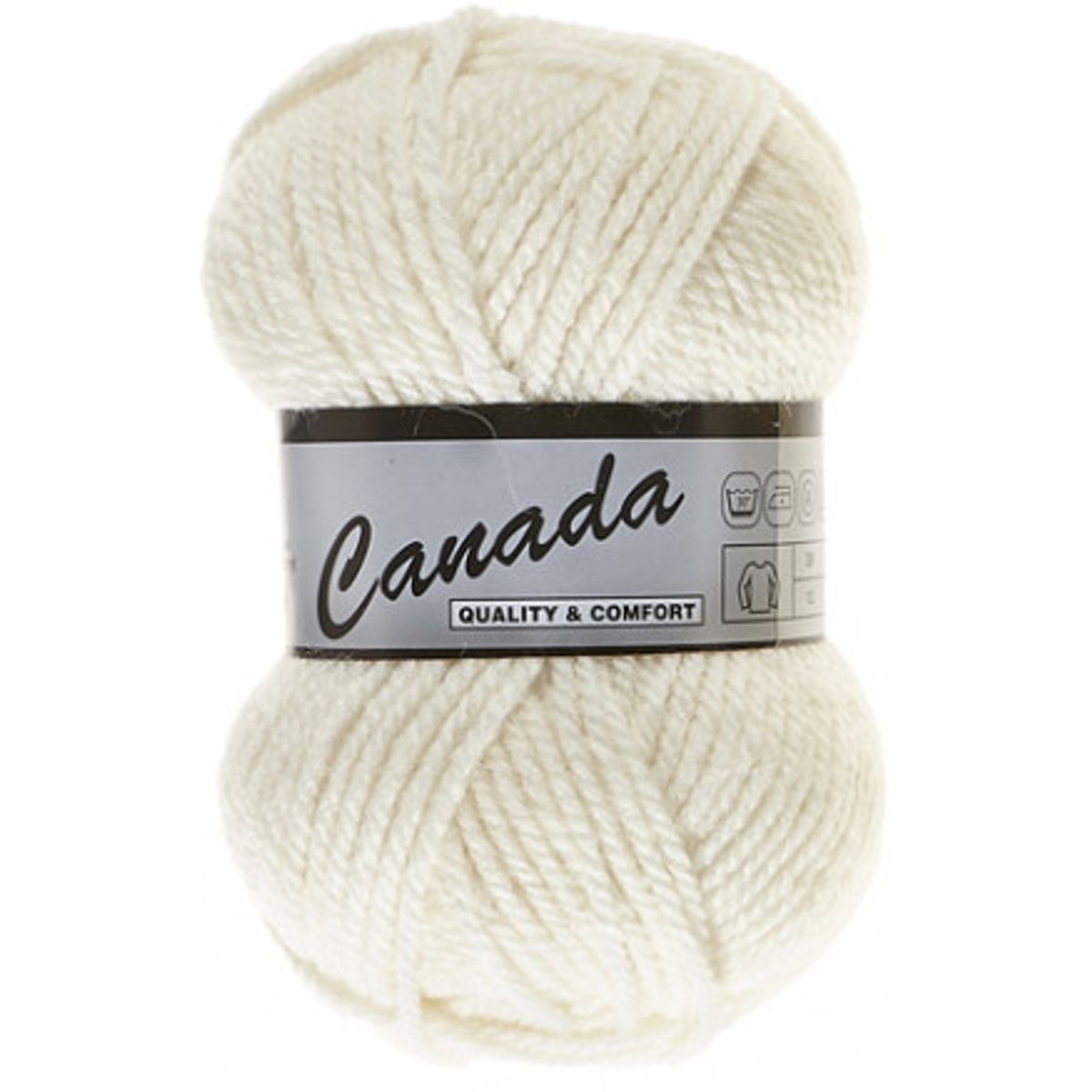 Lammy Canada Garn Unicolor 016 Natur