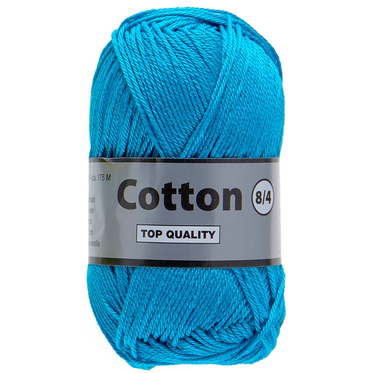 Lammy cotton 8/4, blå, 50 g, nr. 515