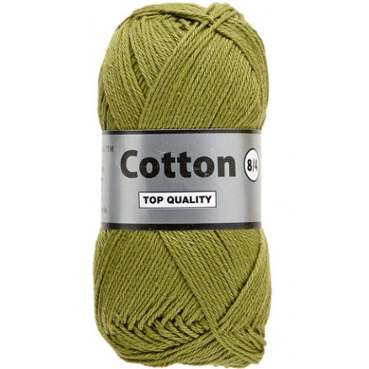 Lammy Cotton 8/4 Garn 380 Armygrøn