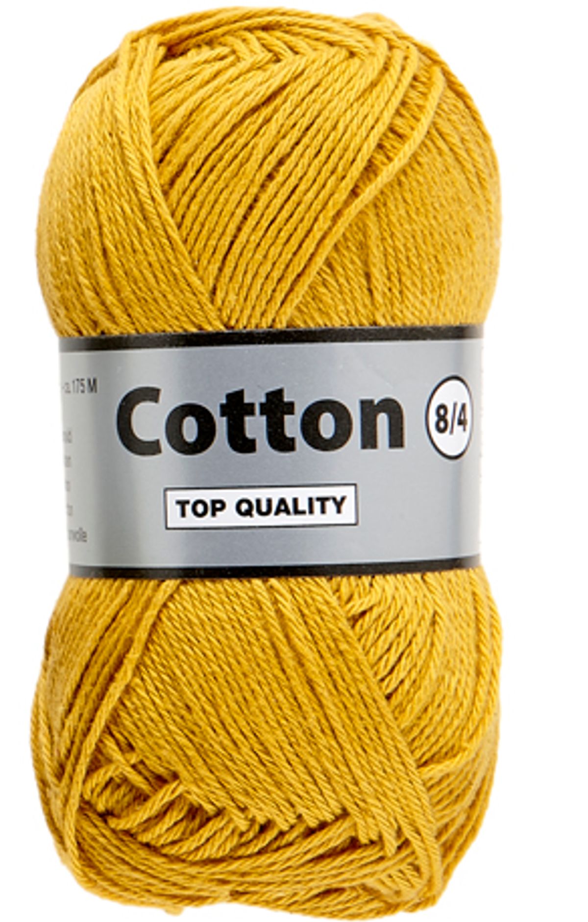 Lammy cotton 8/4, karry, 50 g, nr. 846