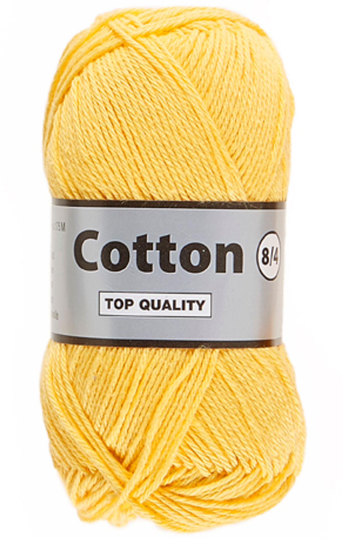 Lammy cotton 8/4, lysegul, 50 g, nr. 371