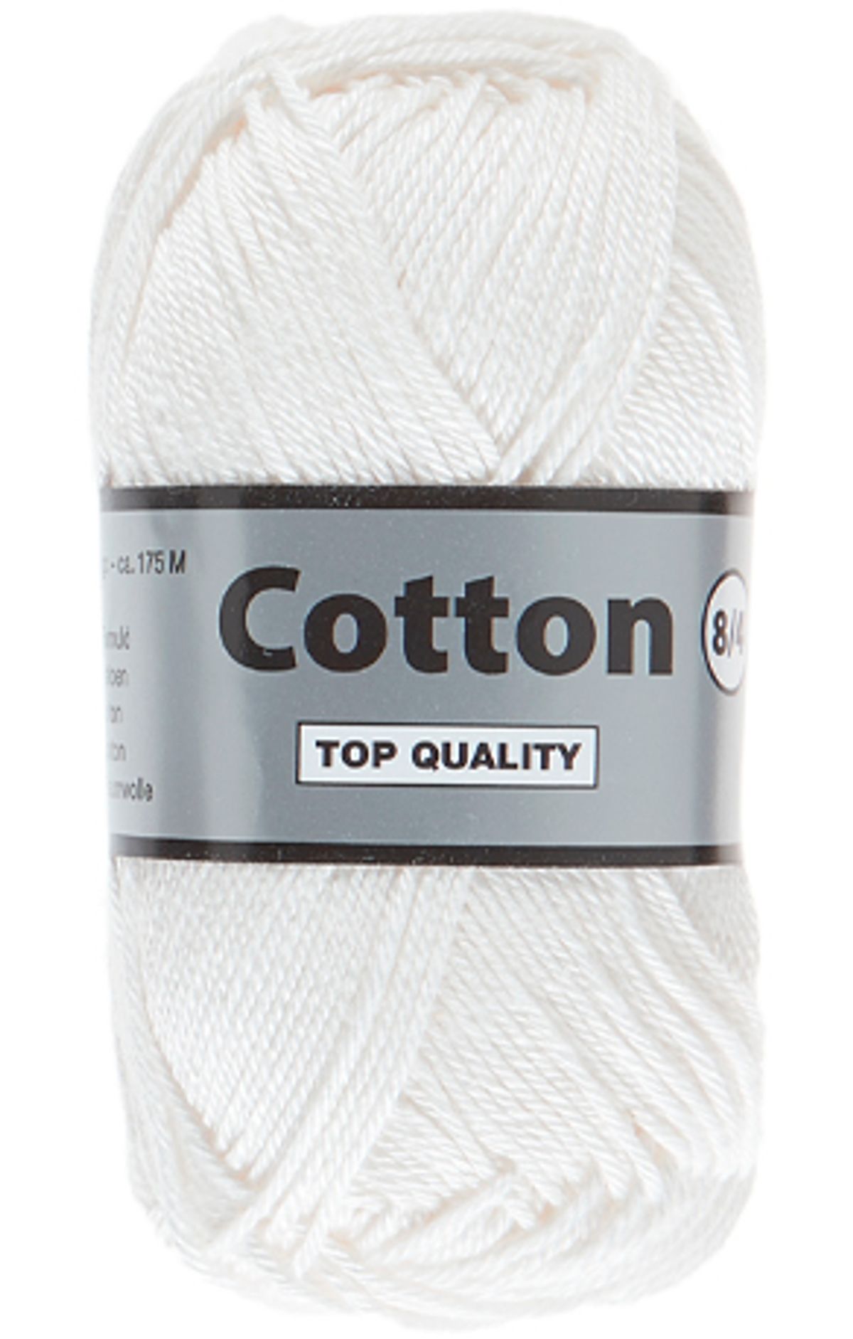 Lammy cotton 8/4, råhvid, 50 g, nr. 844