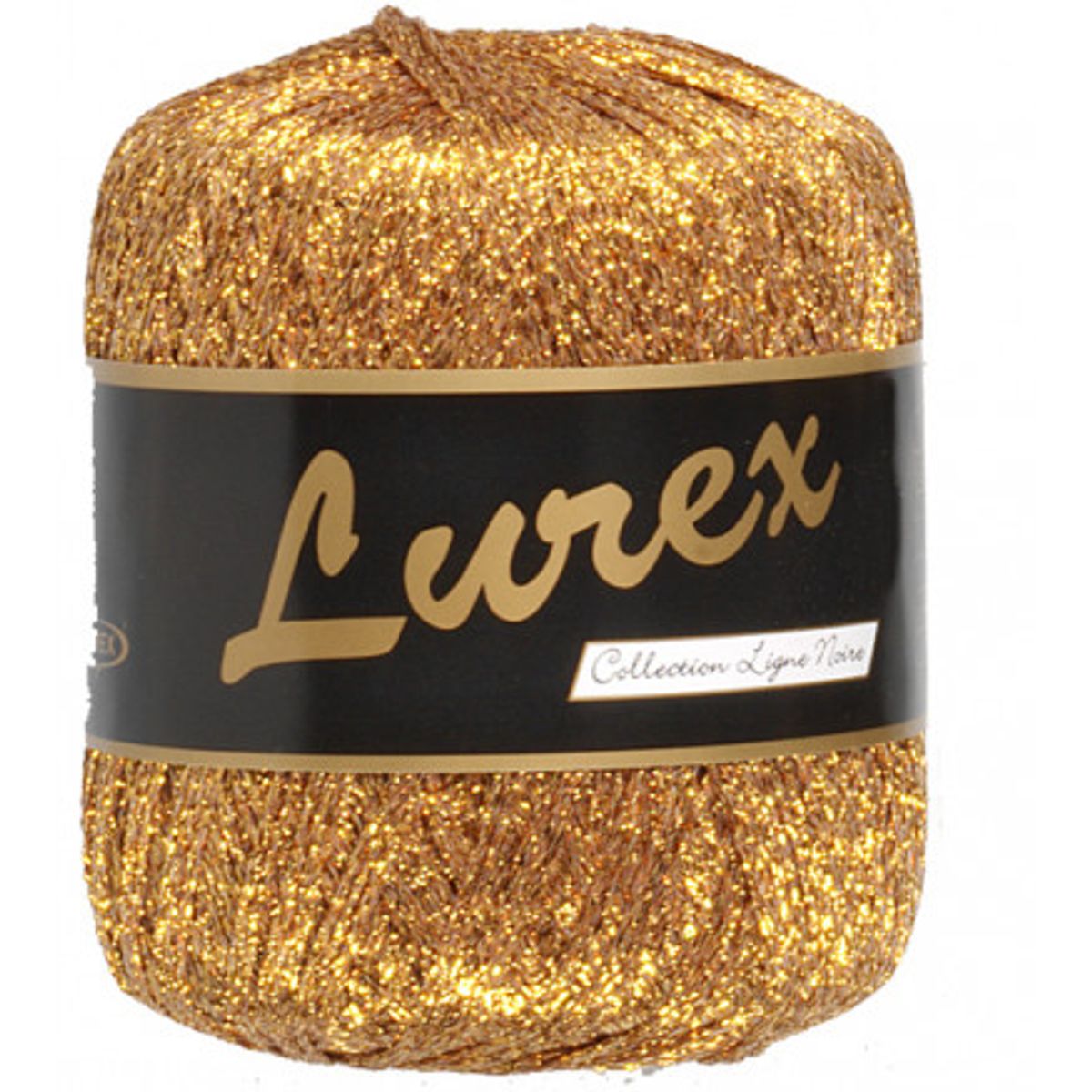 Lammy Lurex Garn 03 Mørk Guld