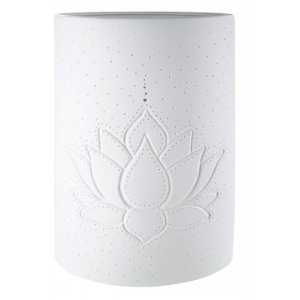 Lampe med Lotus 28 cm - Lamper med symboler - GodKarmaShop