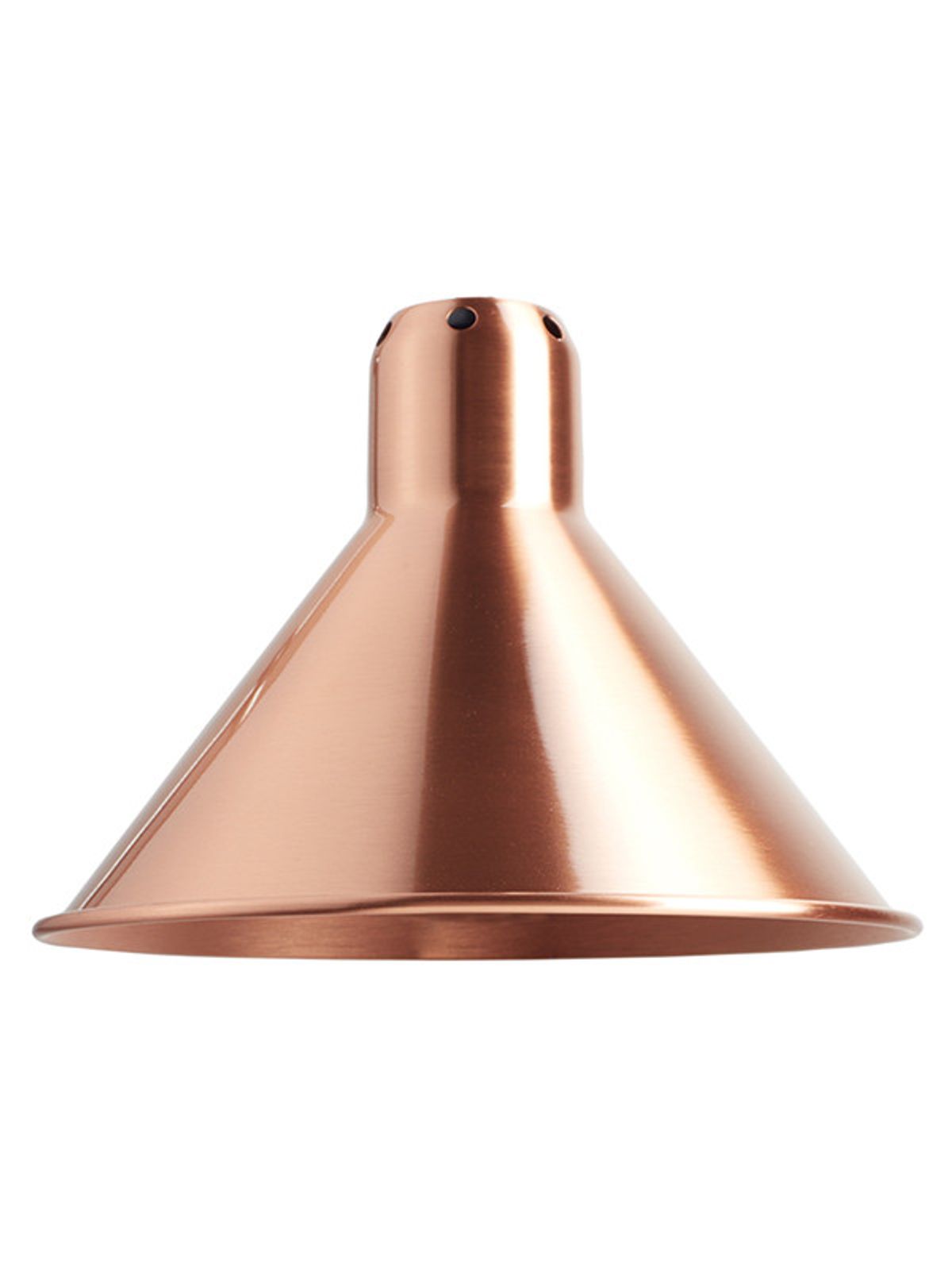 Lampeskærme fra Lampe Gras (Kobber, Conic shade/skærm - Ø210mm)