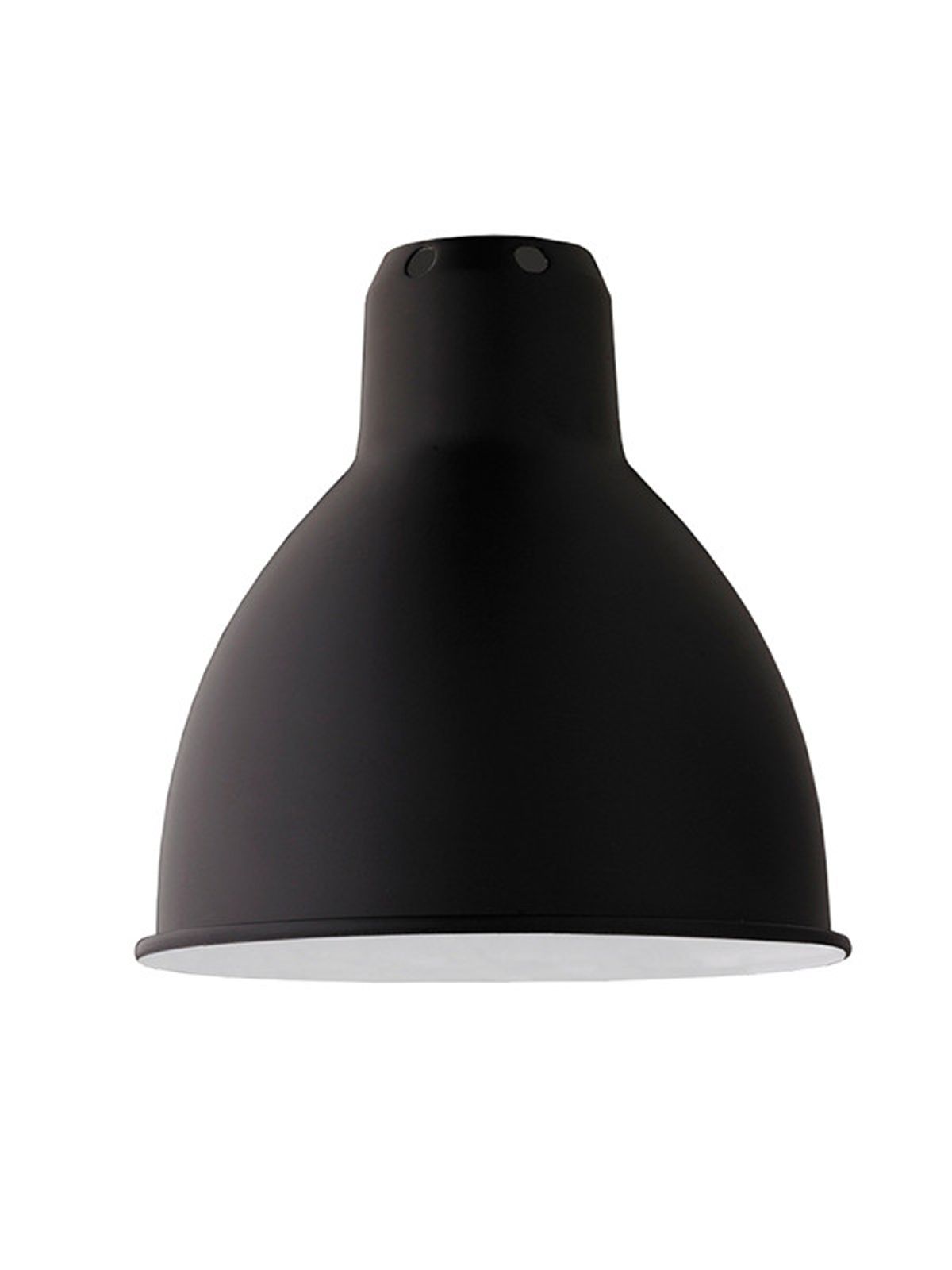 Lampeskærme fra Lampe Gras (Mathvid/kobber inderside, Conic shade/skærm - Ø210mm)