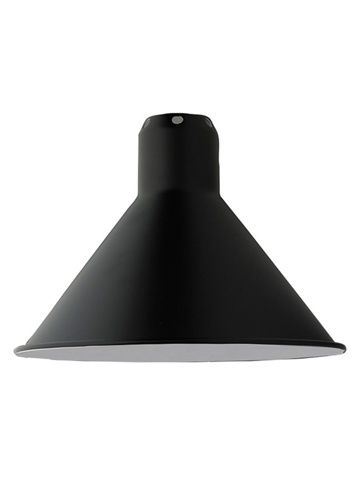 Lampeskærme fra Lampe Gras (Sort, Conic shade/skærm - Large - Ø260mm)