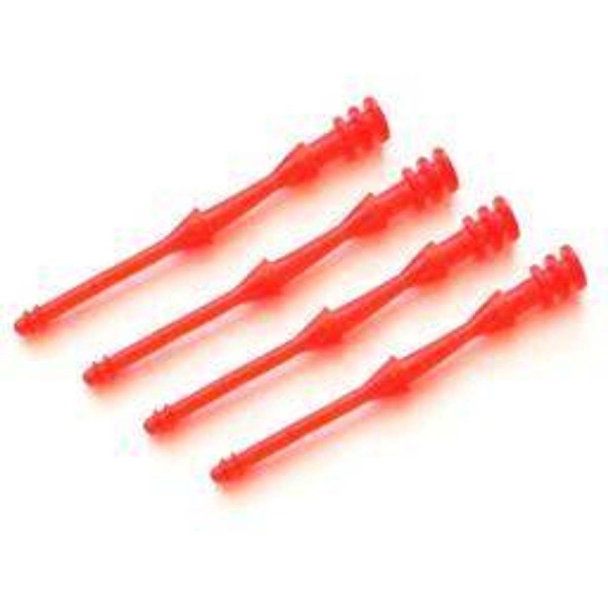 Lamptron Rubber Screws Closed Fan - UV Red