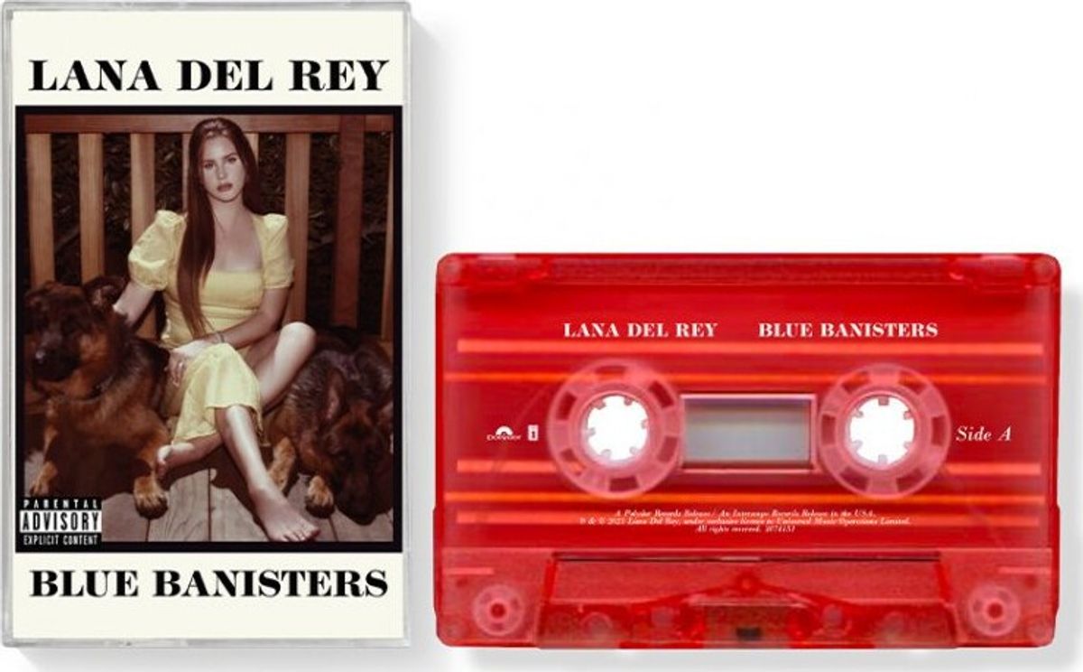 Lana Del Rey: Blue Banisters - Exclusive Red Cassette (kassettebånd)