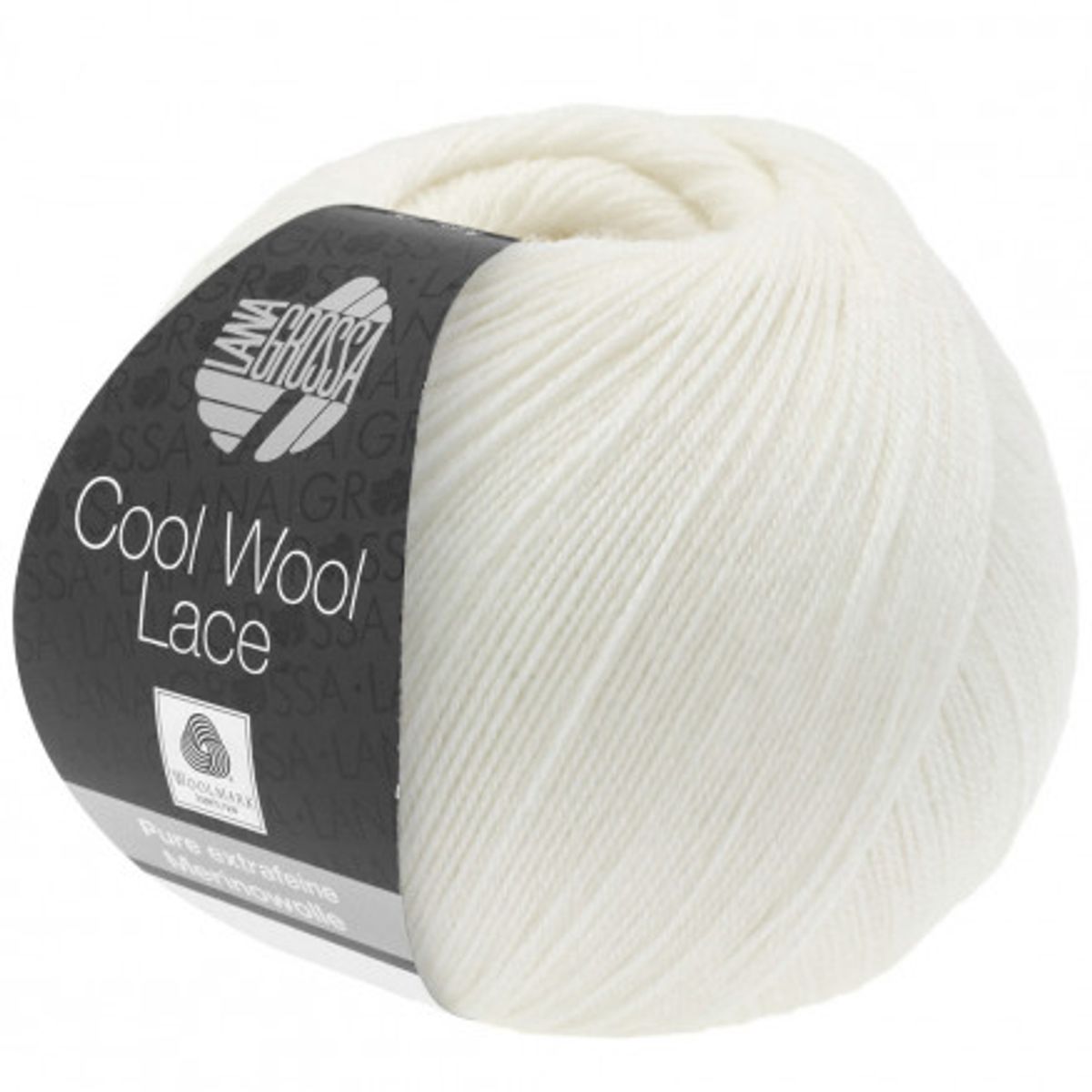 Lana Grossa Cool Wool Lace Garn 14 Natur