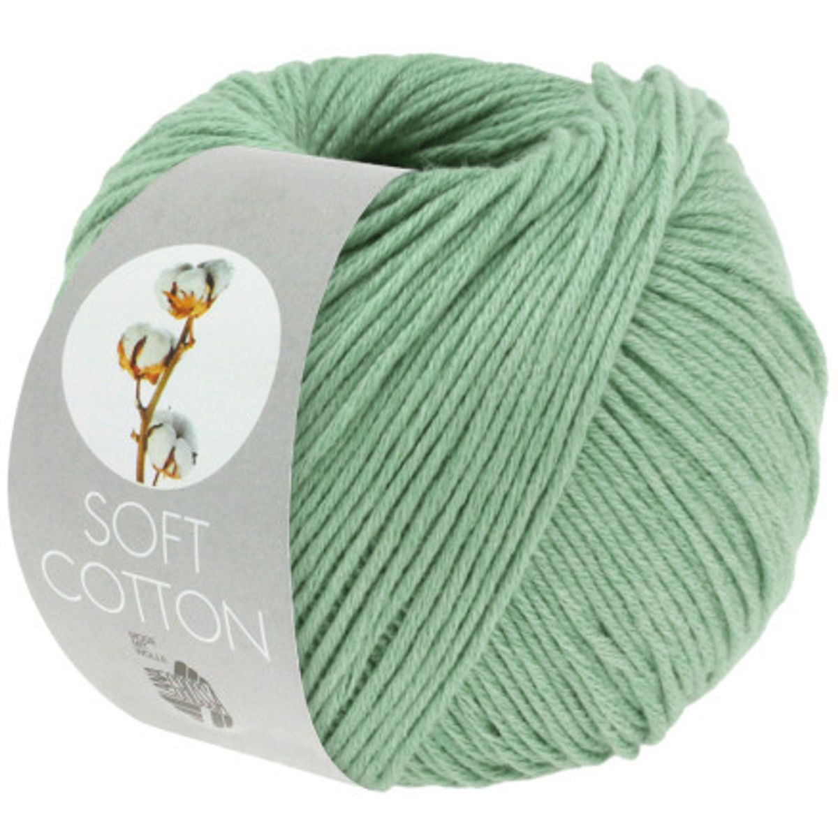 Lana Grossa Soft Cotton Garn 52 Mynte