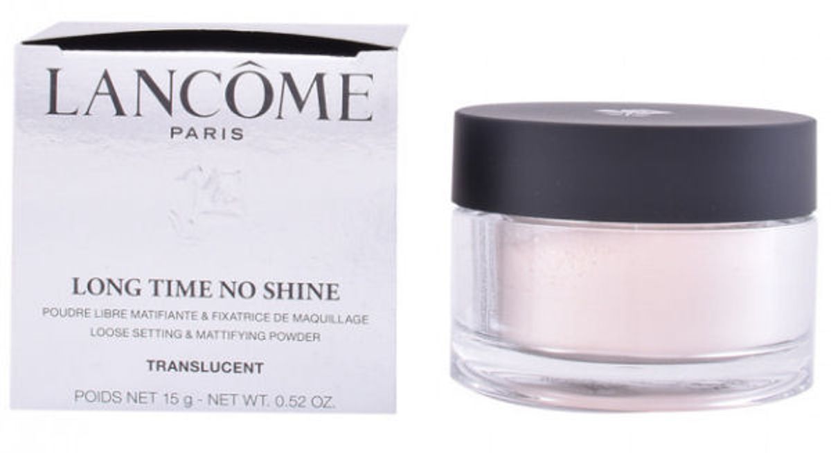 Lancome paris long time no shine loose setting & mattifying powder translucent 15g