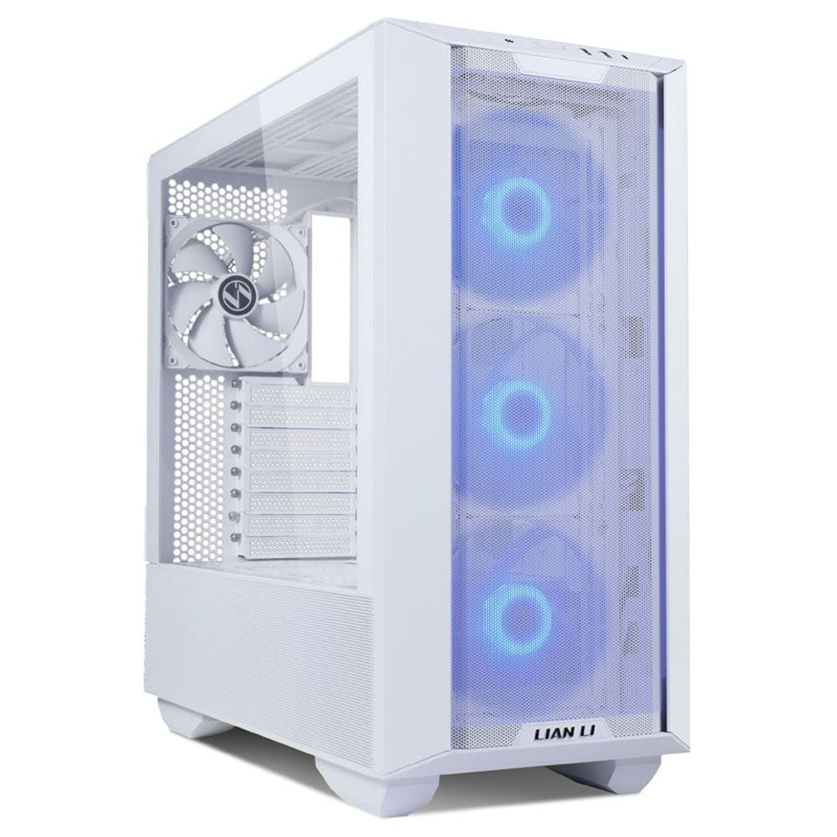 Lancool III RGB White - 3x 140mm ARGB PWM fans + 1x 140mm PWM fan