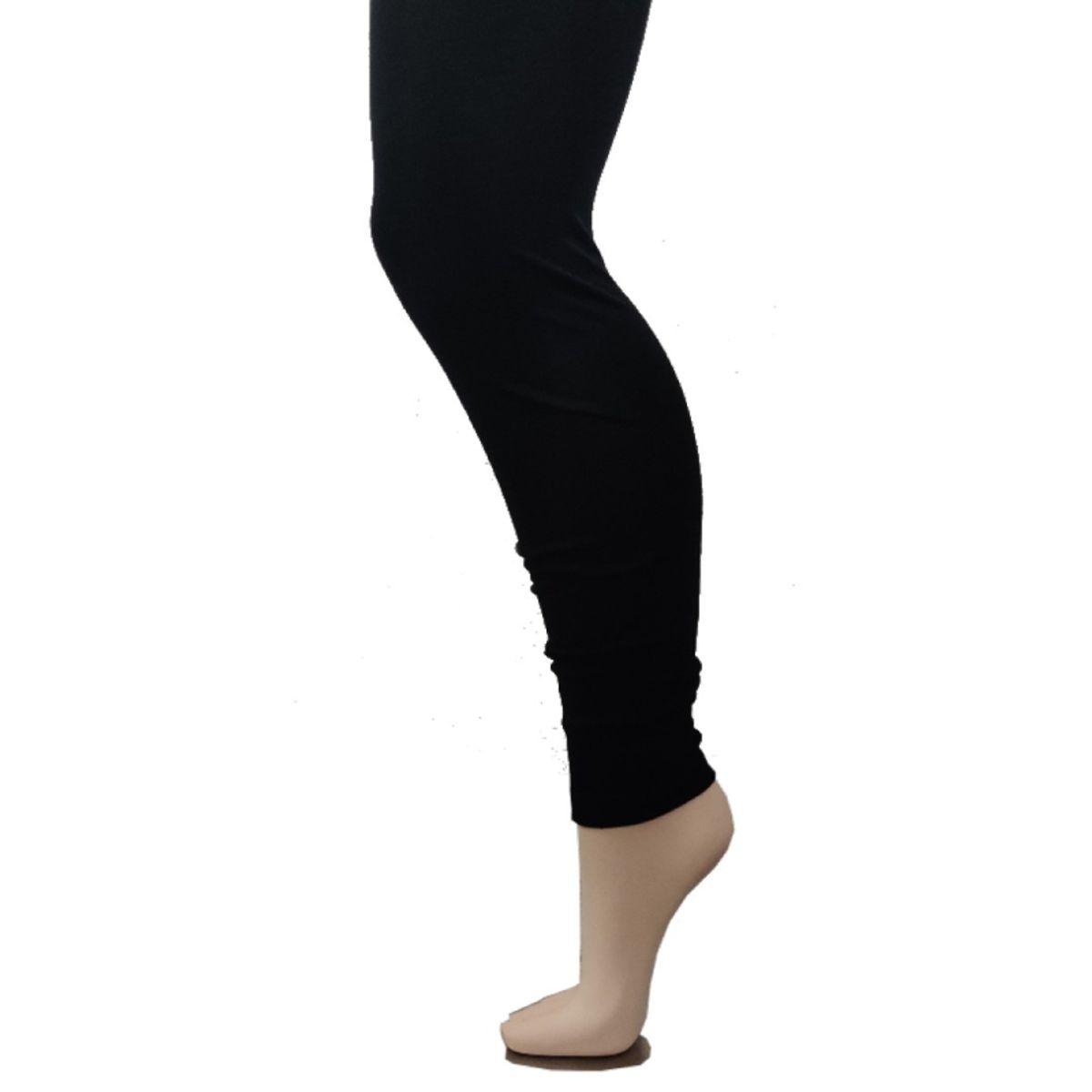 Lange uld Leggings i Sort - Festival 570