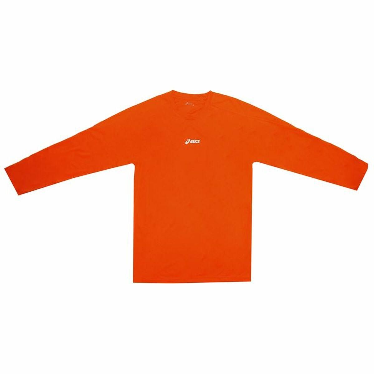 Langærmet T-shirt til Mænd Asics Hermes Orange M