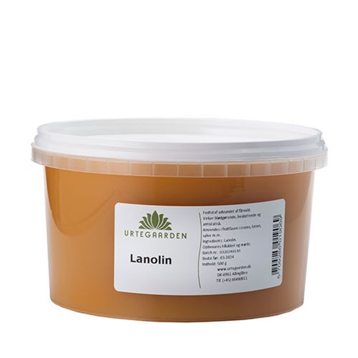 Lanolin - 500 gram - Urtegaarden