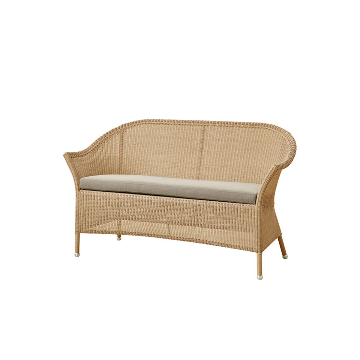 Lansing Sofa fra Cane-line (Natur, Taupe sædehynde)