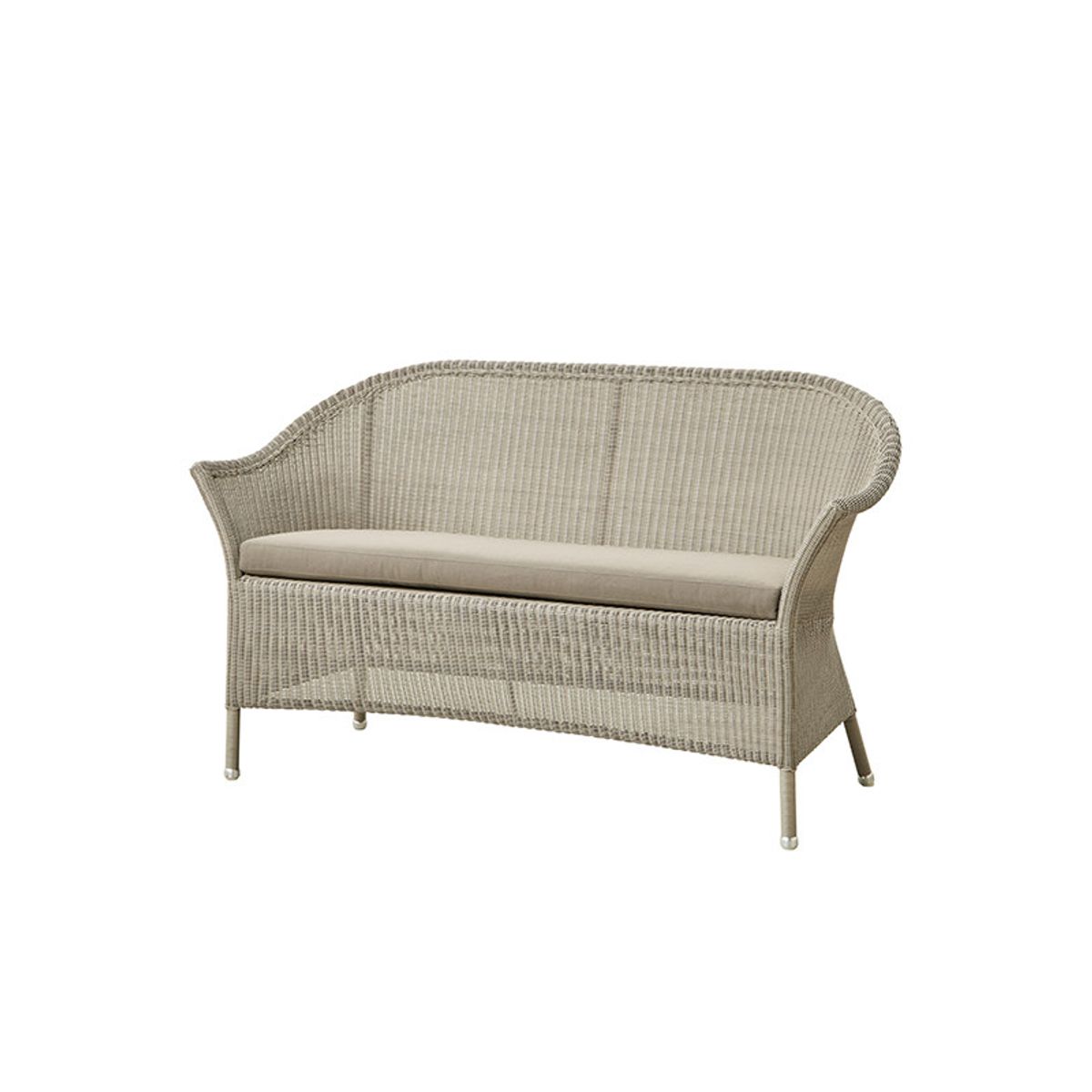 Lansing Sofa fra Cane-line (Taupe, Taupe sædehynde)