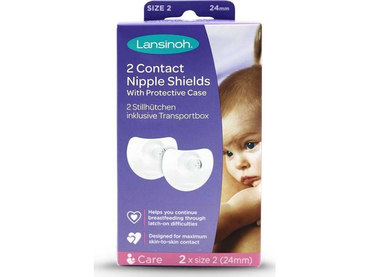 Lansinoh Contact Nipple Shields 24Mm, 70173