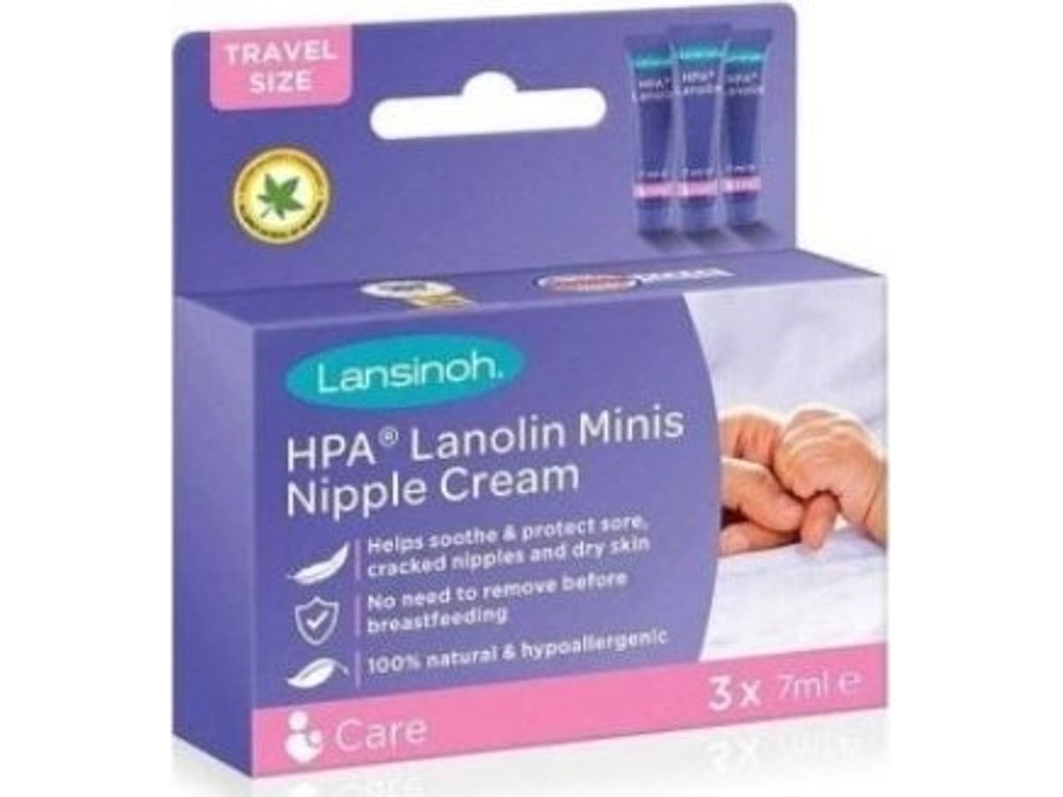 Lansinoh Hpa® Lanolin Minis Nipple Cream, 3X7ml, 10234