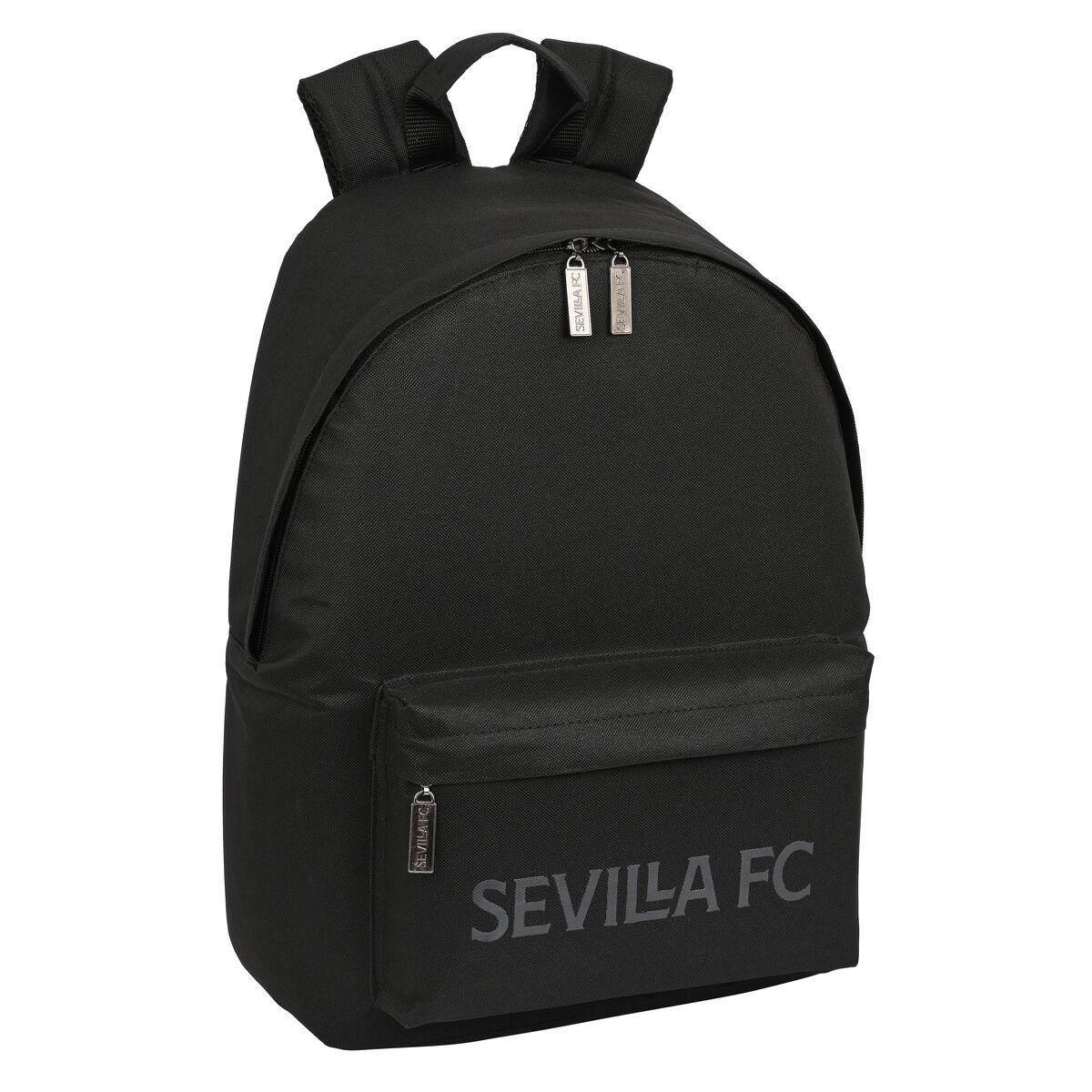 Laptop rygsæk Sevilla Fútbol Club sevilla fc Sort 31 x 41 x 16 cm