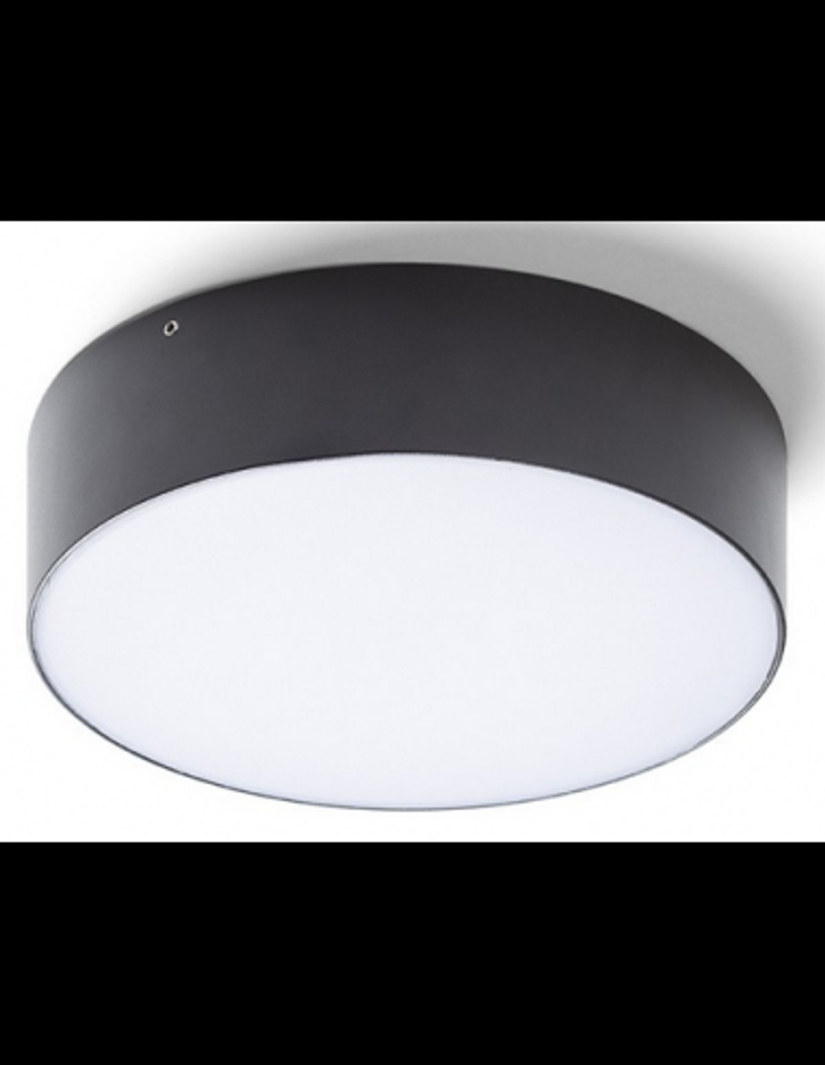 Larisa Udendørs loftlampe Ø22 cm 20W LED - Sort