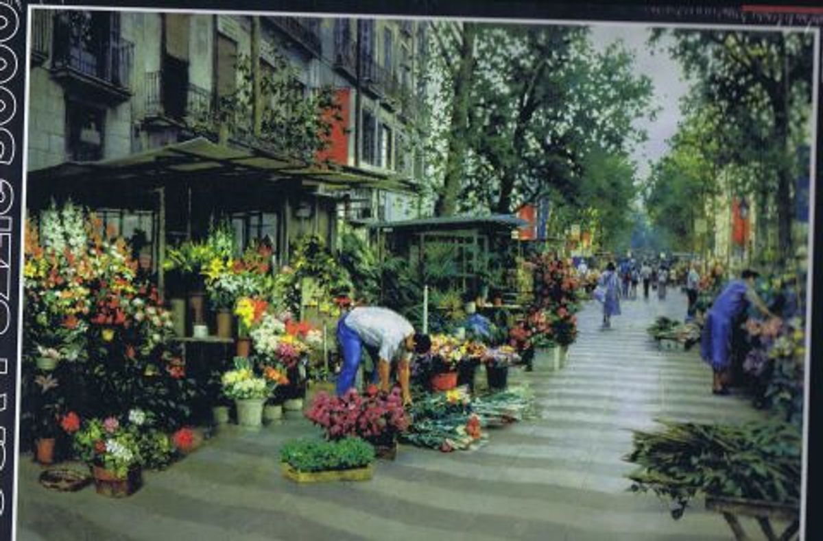 Las Ramblas, Barcelona, 5000 brikker