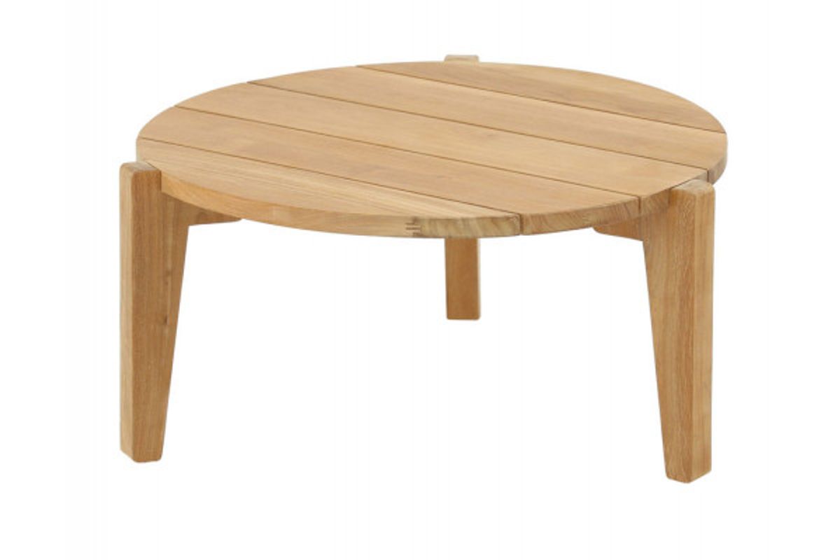 Las Vegas Teak Sofabord - Ø:84 cm