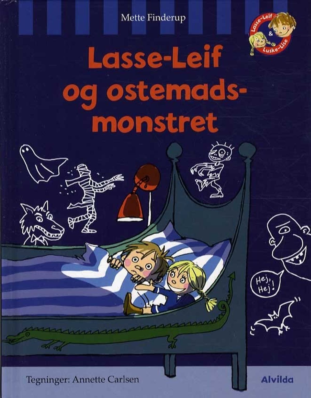 Lasse-leif Og Ostemadsmonstret - Mette Finderup - Bog