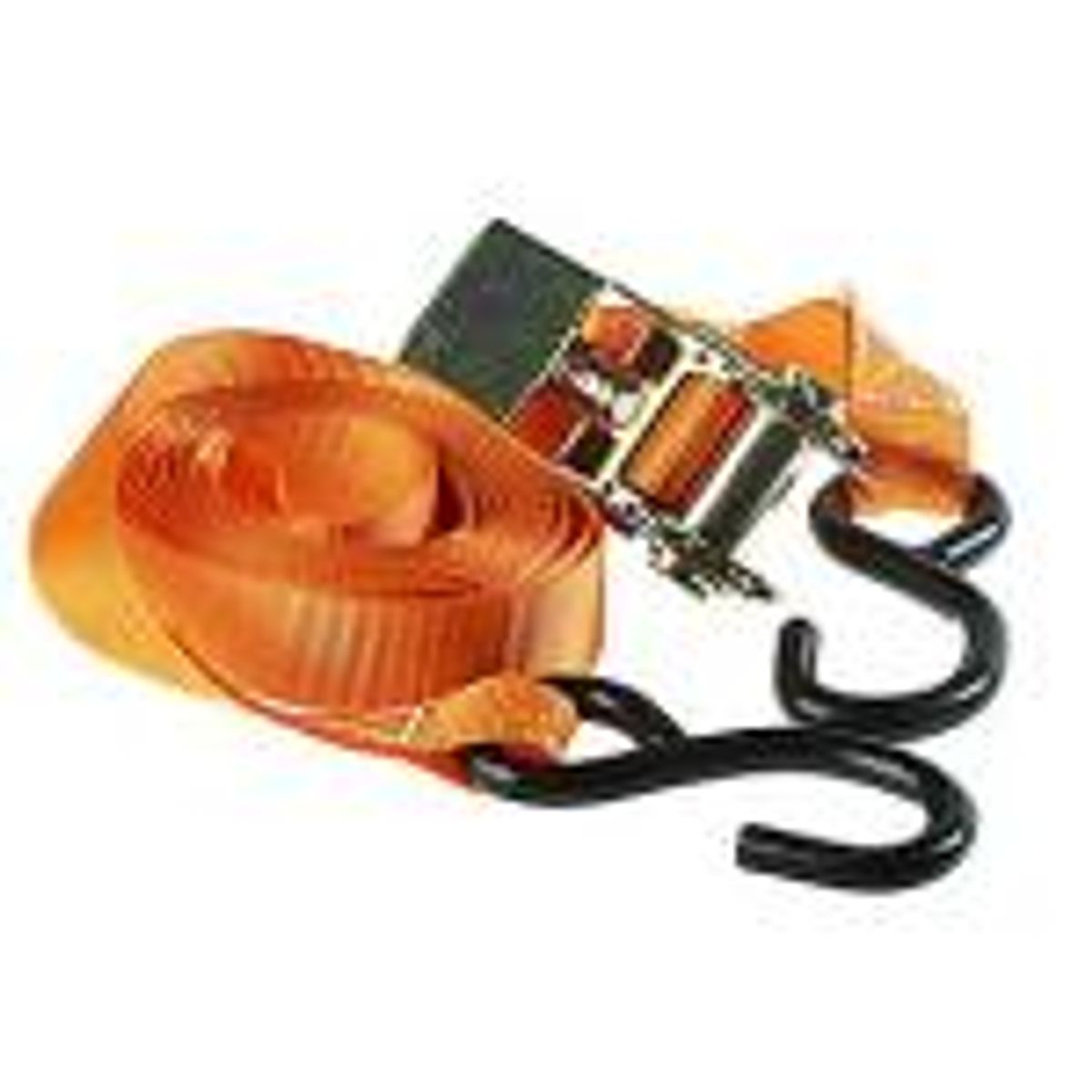 Lastestrop skral & krog 560kg Med skralde & krog HD 25mm x 5m orange