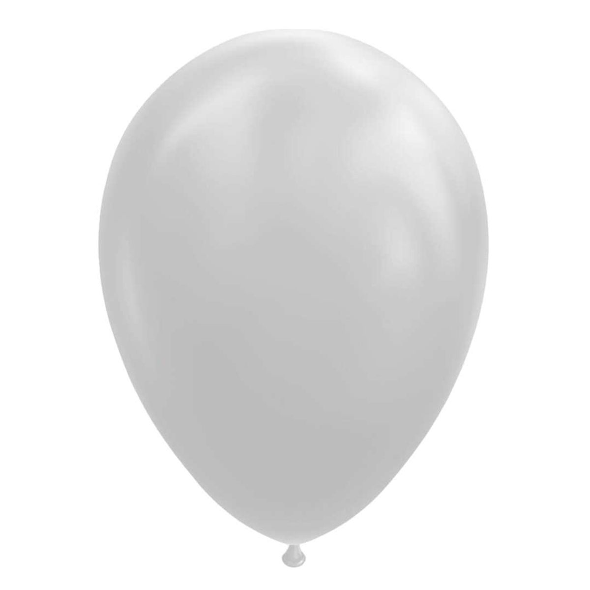 Latex Balloner Grå 30 Cm - 25 Stk.