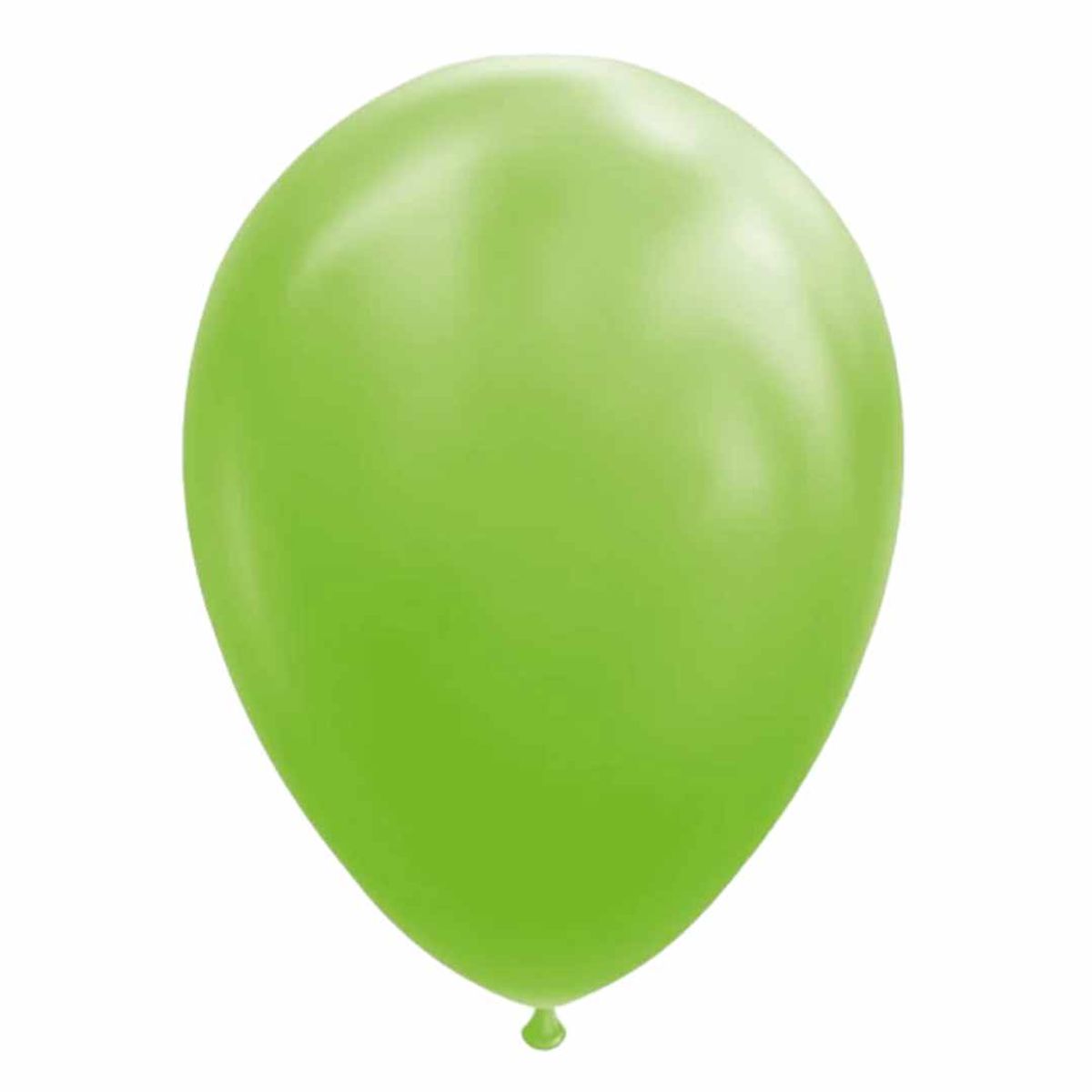 Latex Balloner Lysegrøn 30 Cm - 25 Stk.