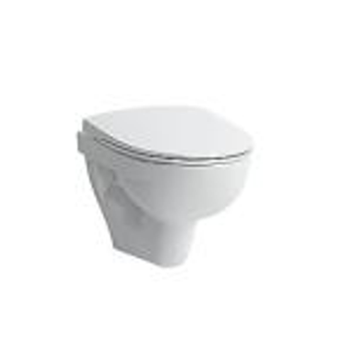 Laufen Pro-N væghængt toilet i hvid - 500x360 mm.