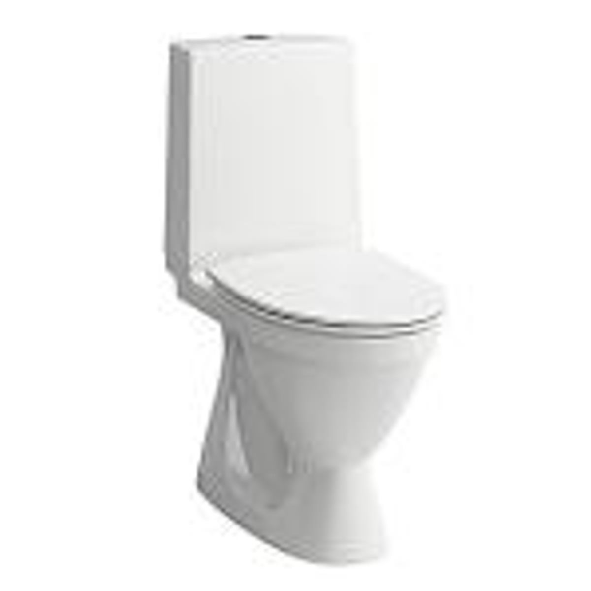 Laufen Rigo toilet til limning, hvid