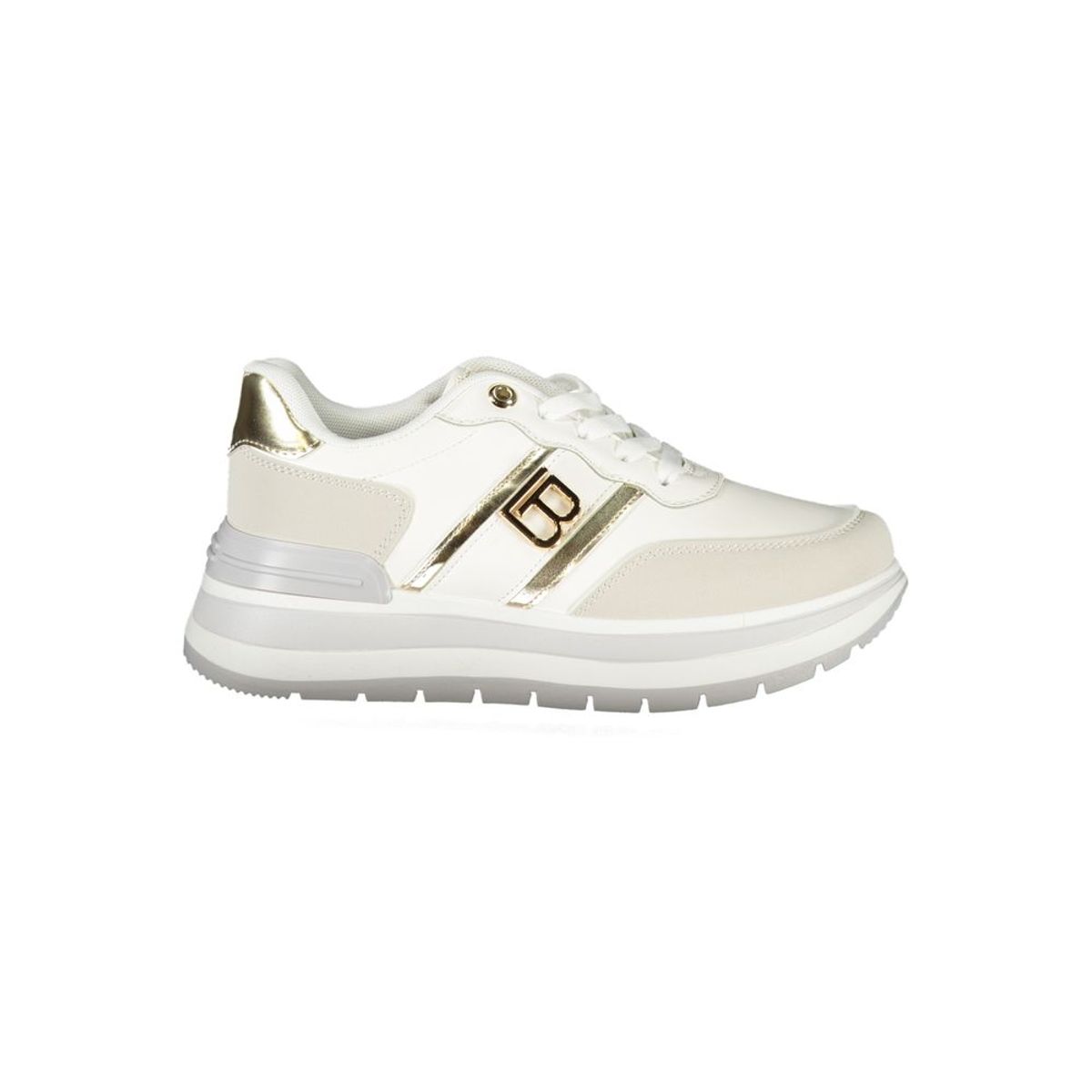 Laura Biagiotti White Polyester Sneakers