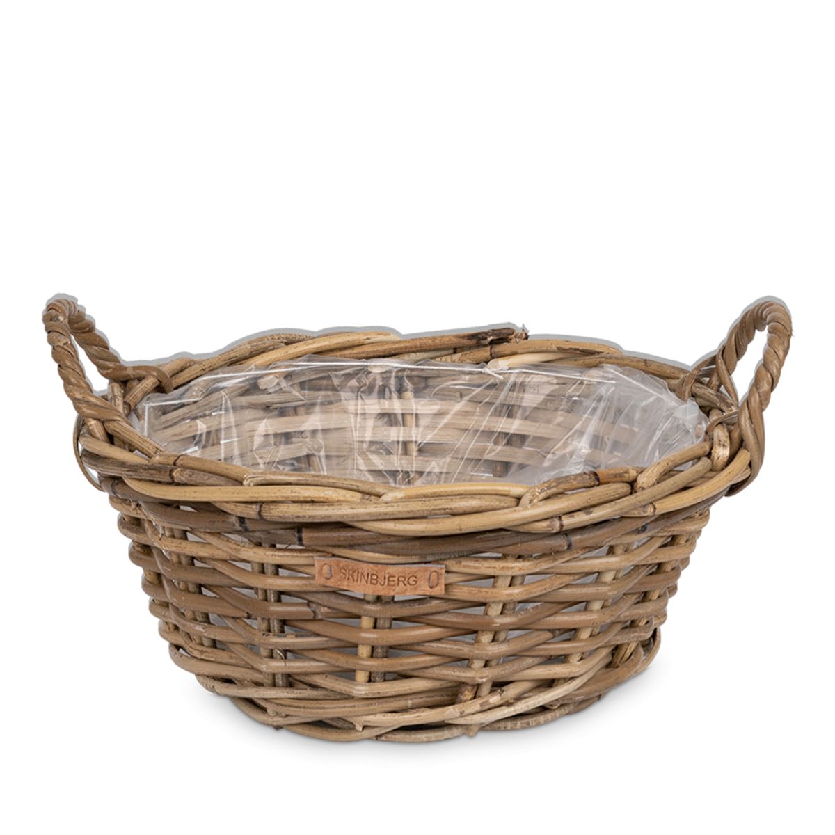 Lav Plantekurv i Rattan Ø34 cm.