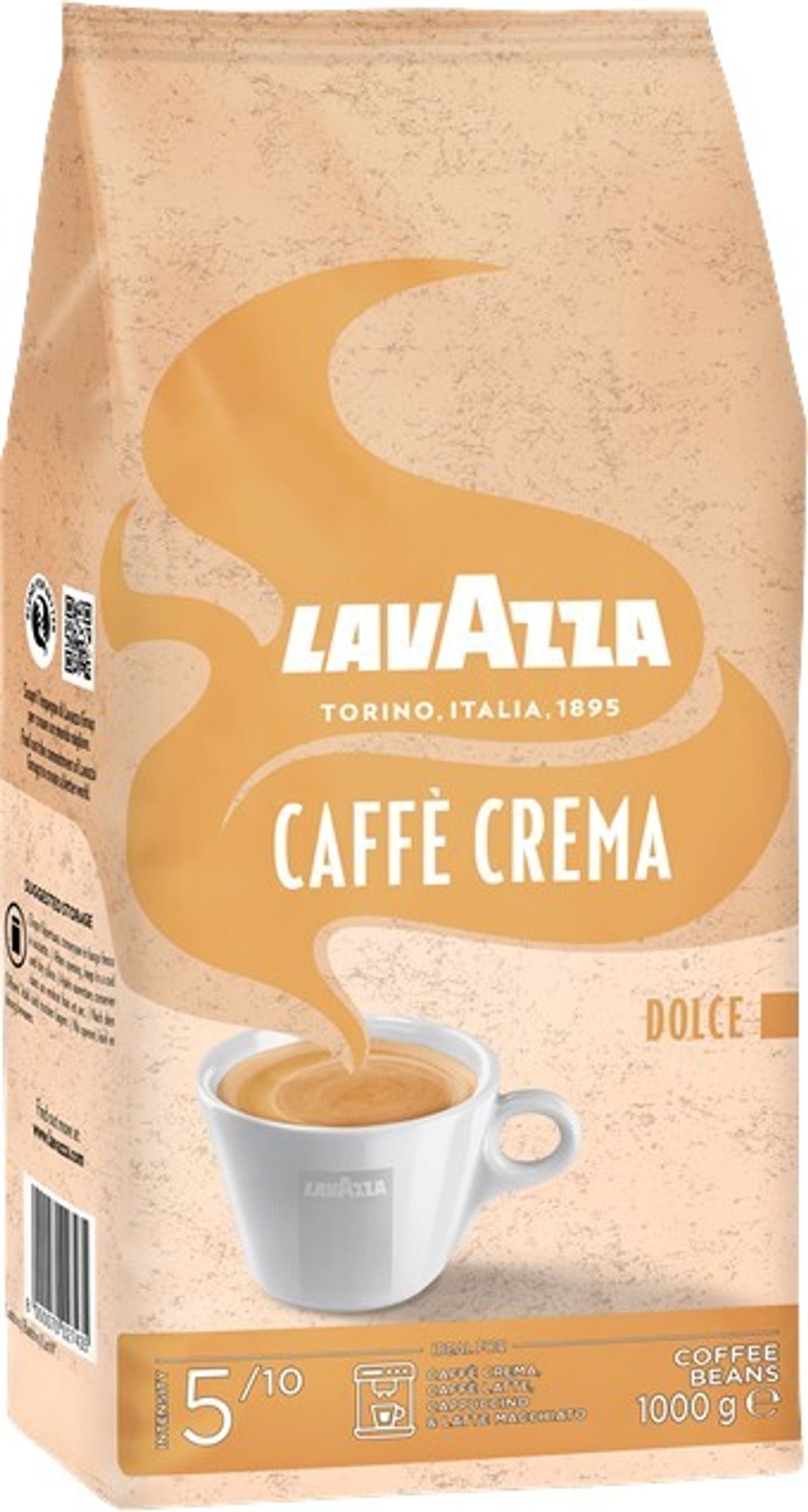 Lavazza - Crema Dolce (1000g) - Kaffebønner