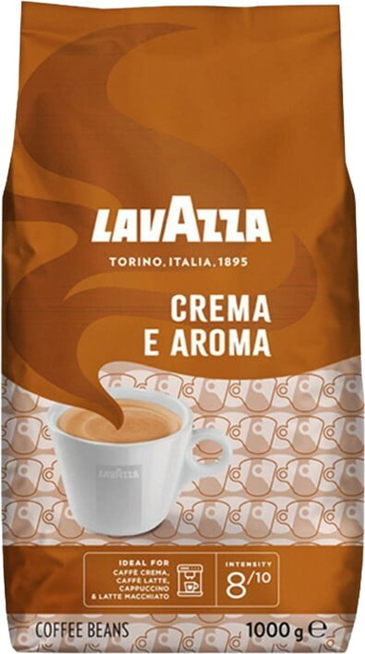 Lavazza - Crema E Aroma (1000g) - Kaffebønner