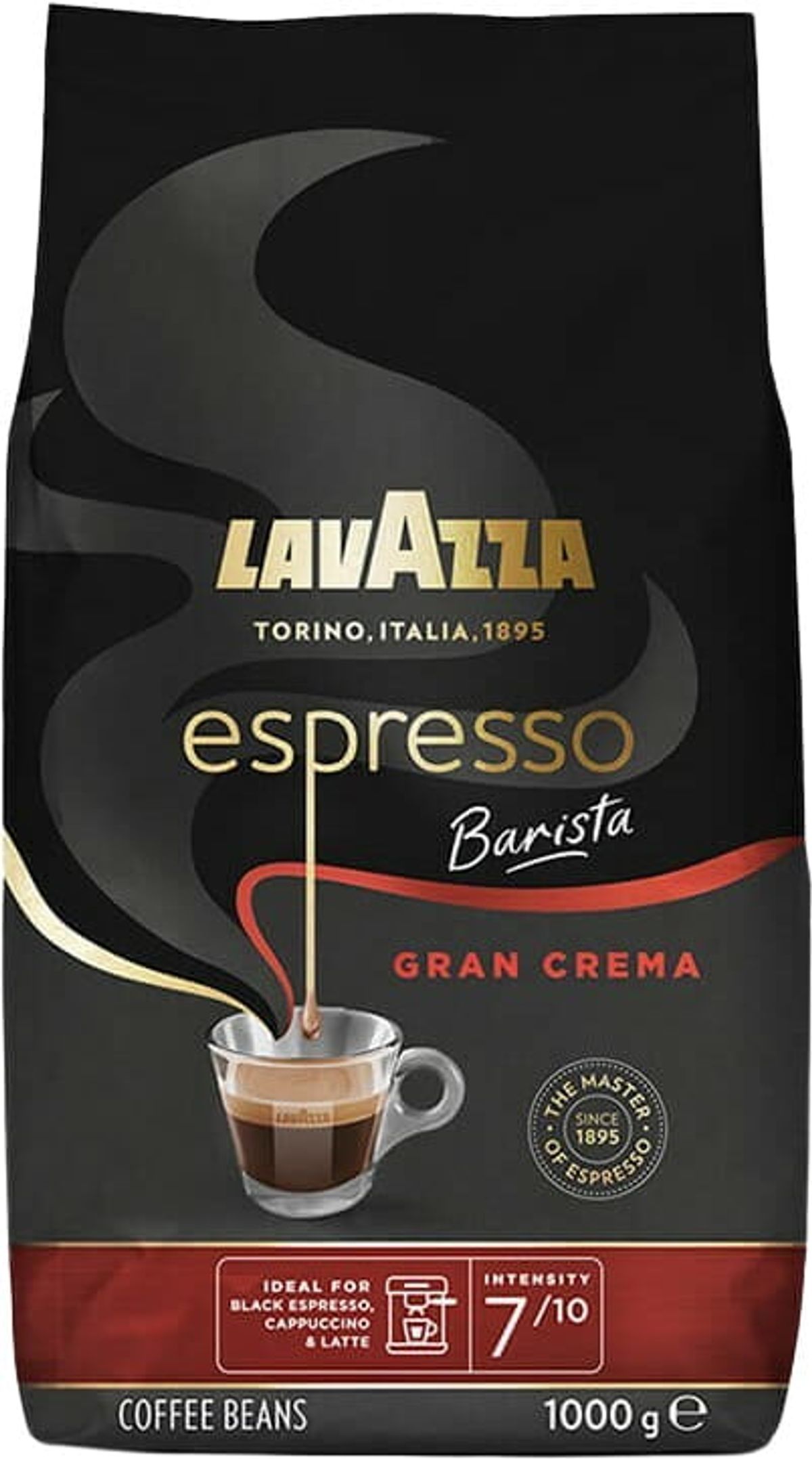 Lavazza - Espresso Barista Gran Crema (1000g) - Kaffebønner