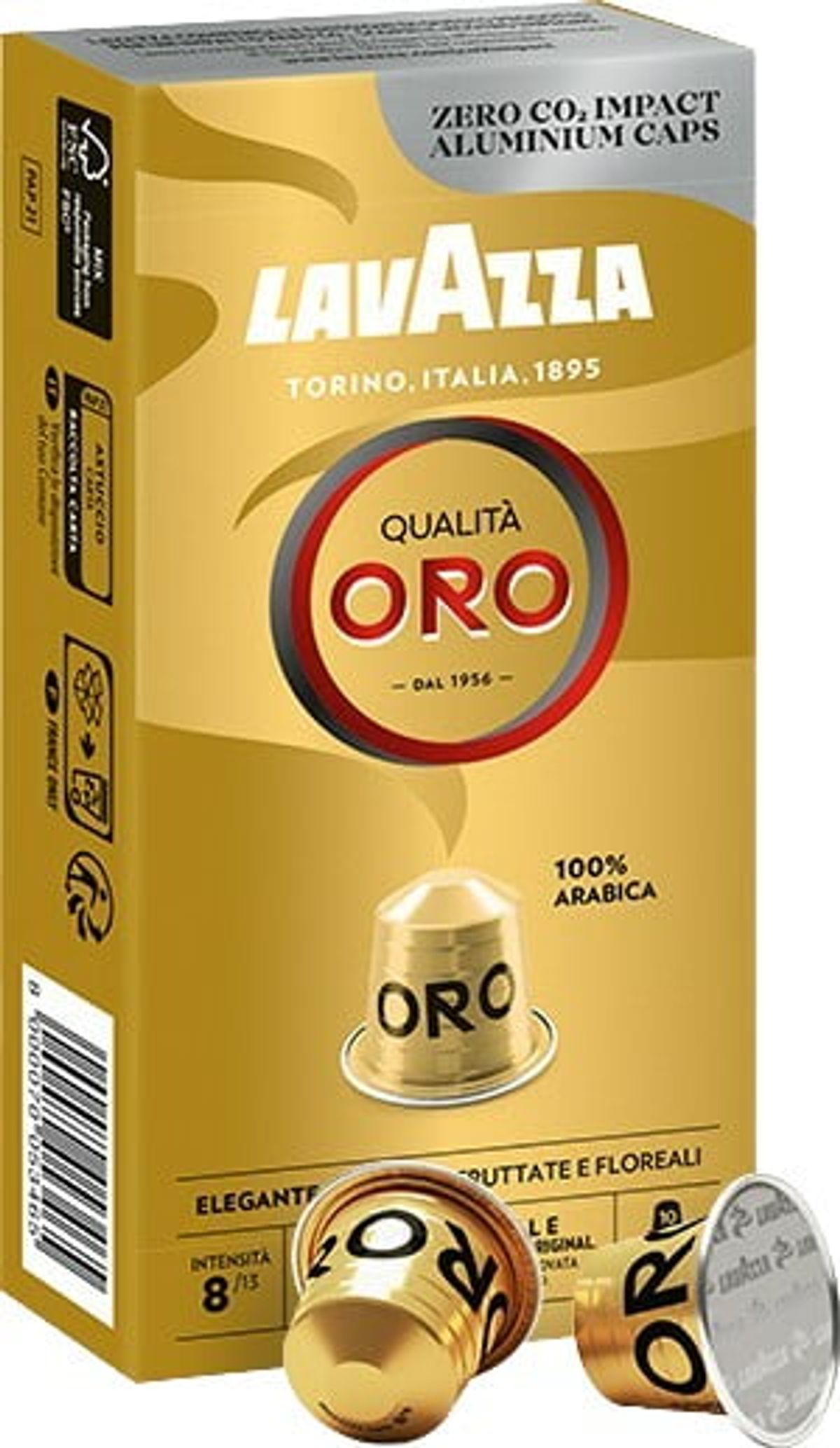 Lavazza - Qualitá Oro (10 stk) - Kapsler til Nespresso