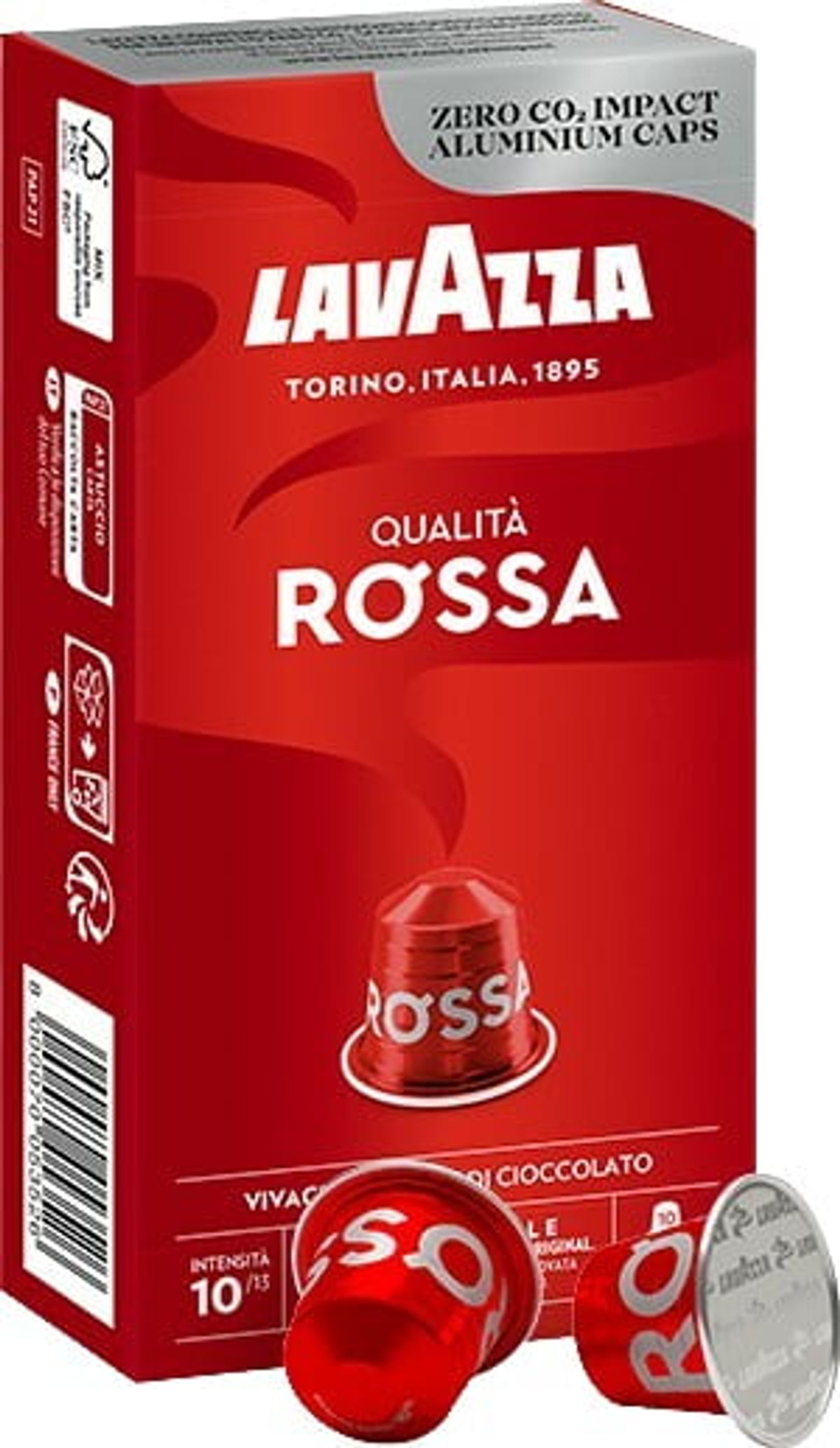 Lavazza - Qualitá Rossa (10 stk) - Kapsler til Nespresso