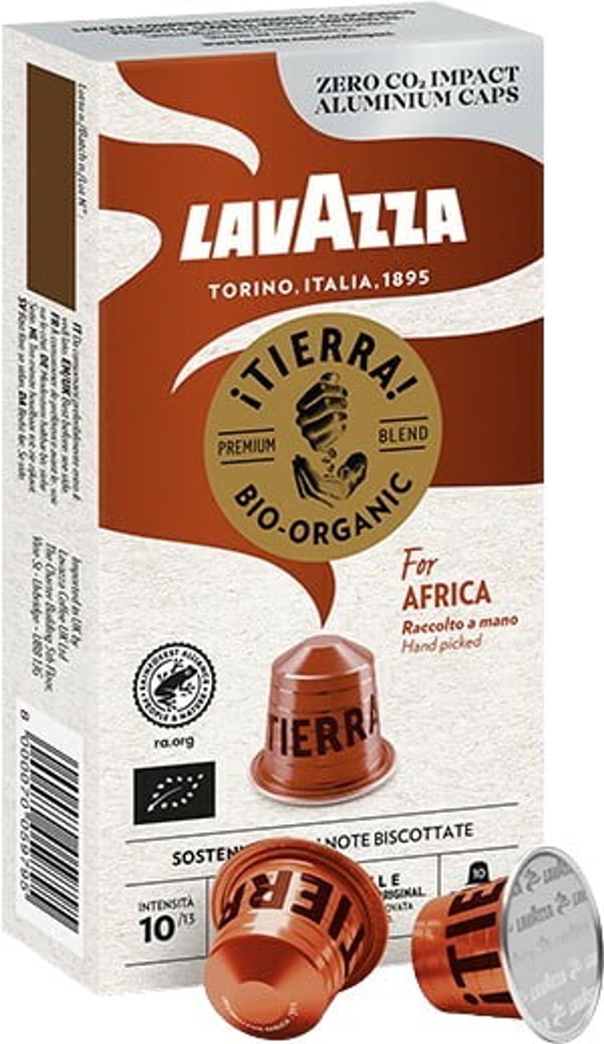 Lavazza - Tierra Africa (10 stk) - Kapsler til Nespresso