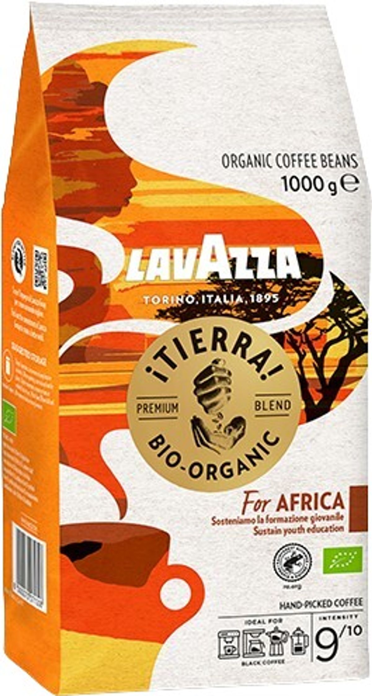 Lavazza - Tierra Africa (1000g) - Kaffebønner