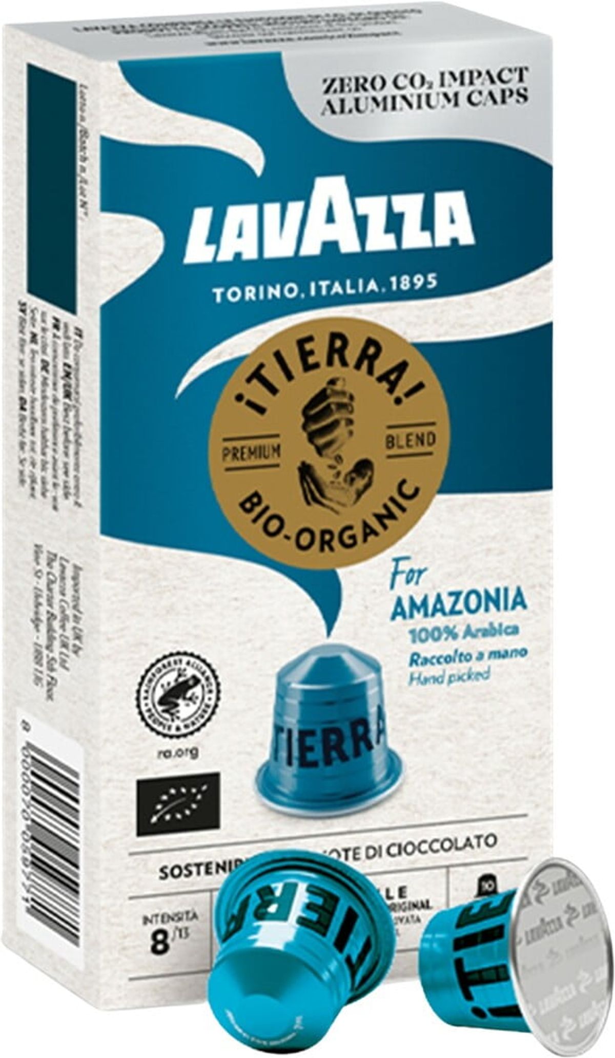 Lavazza - Tierra Amazonia (10 stk) - Kapsler til Nespresso