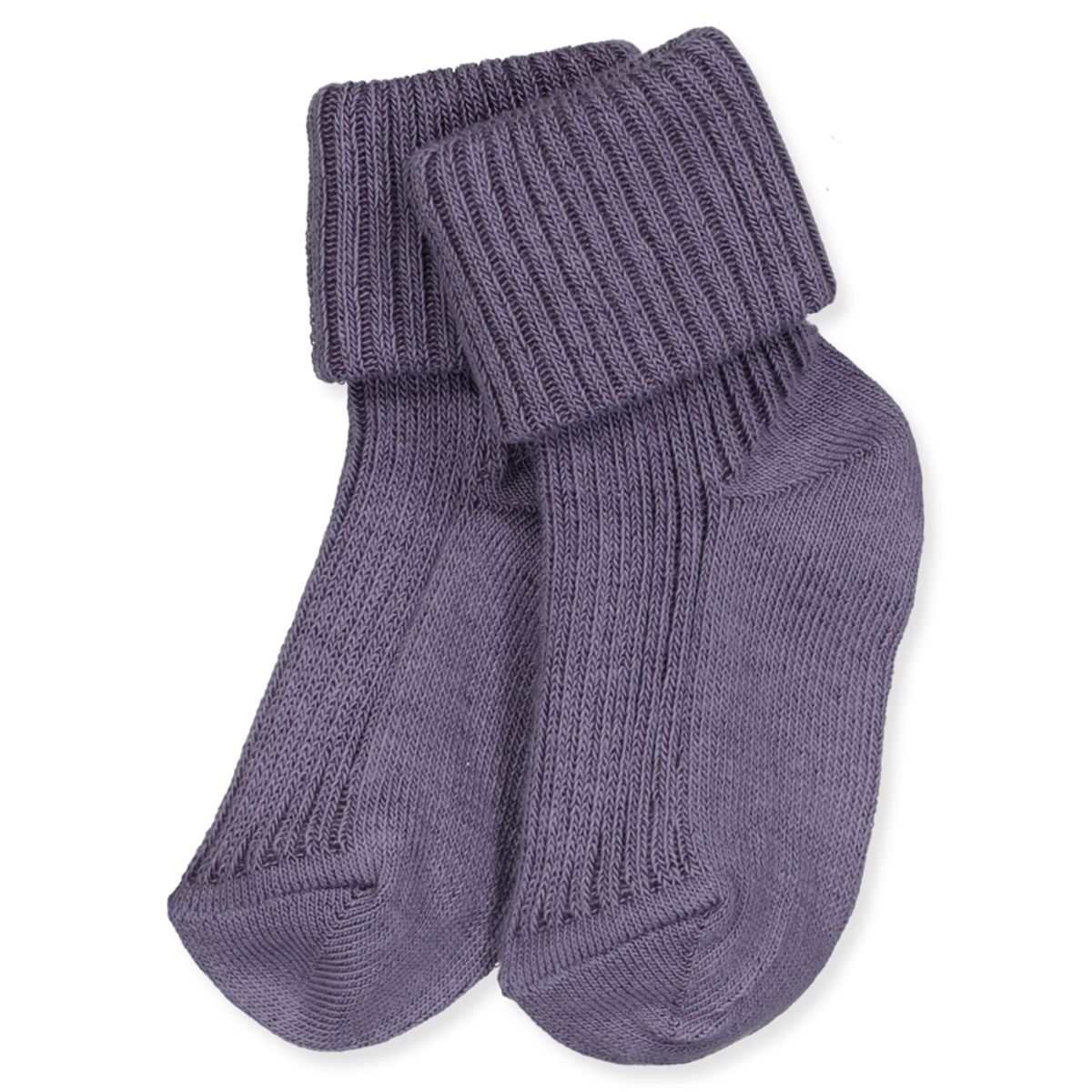 Lavender dust rib strømper (19-21)