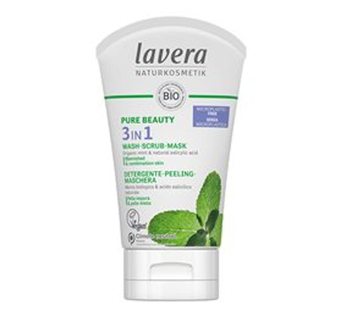 Lavera 3 in 1 Wash-Scrub-Mask &bull; 125 ml.