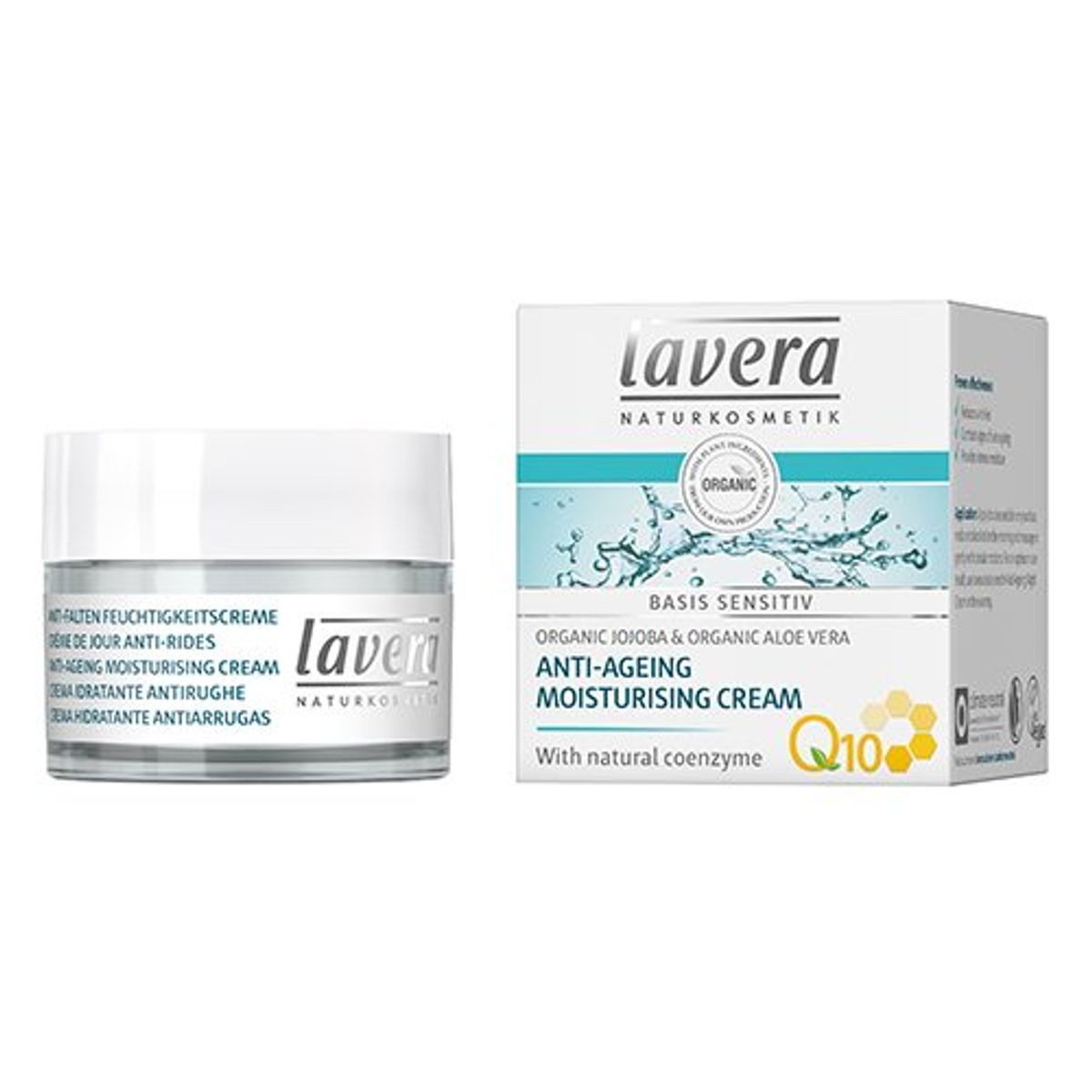 Lavera Basis Sensitiv Q10 Fugtighedscreme - 50 ml.