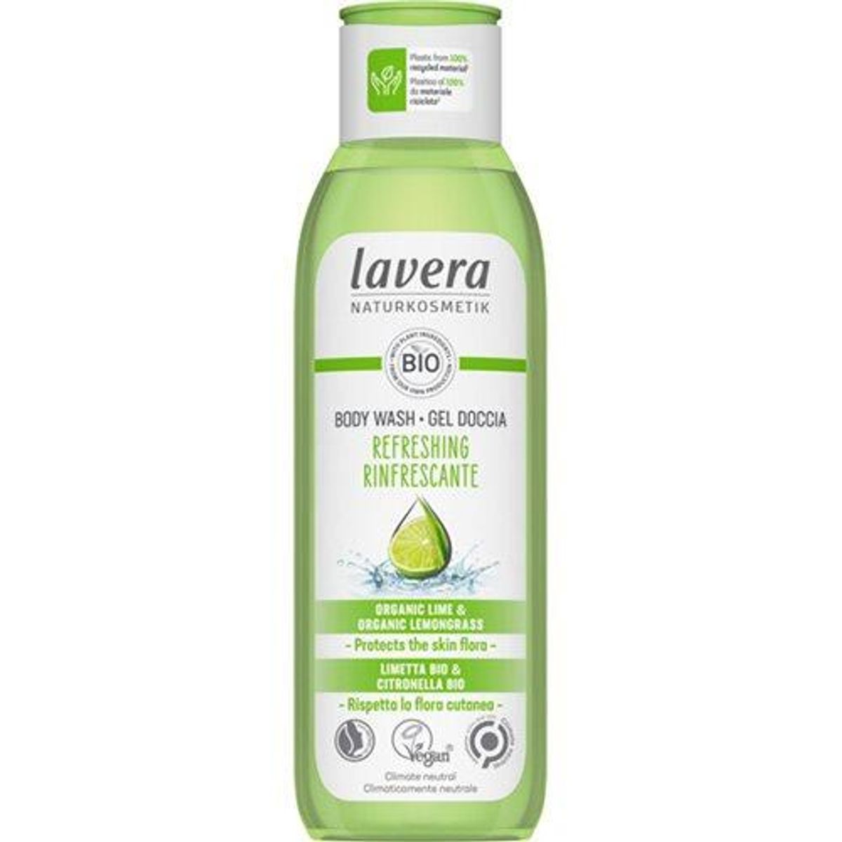 Lavera Body Wash Refreshing, 250ml