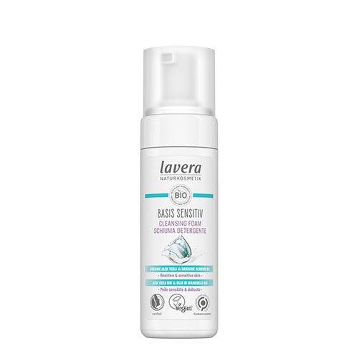 Lavera Cleansing Foam Basis Sensitiv, 150ml