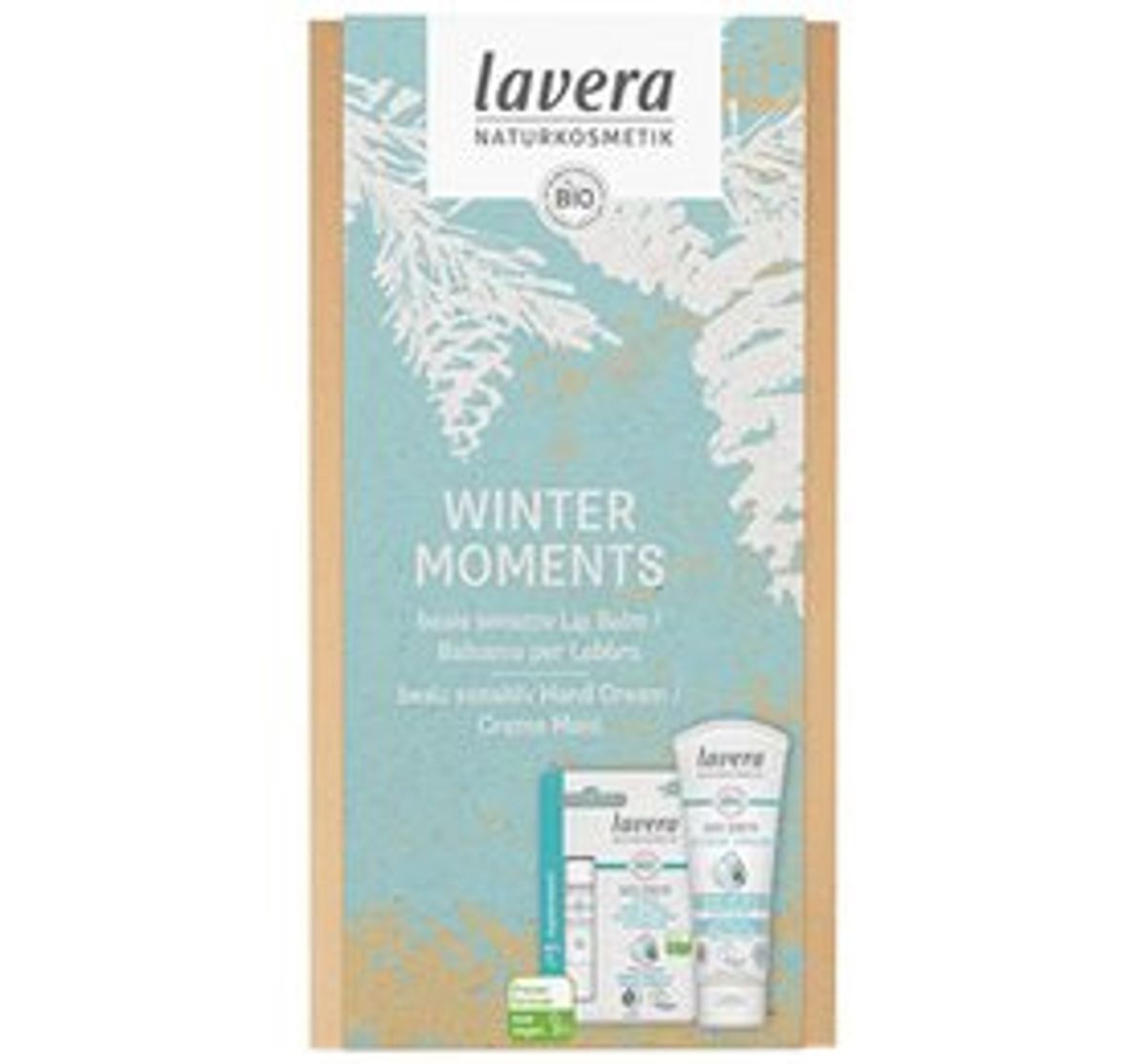 Lavera Gift Set Winter - værdi 79,95 kr Læbepomade + håndcreme